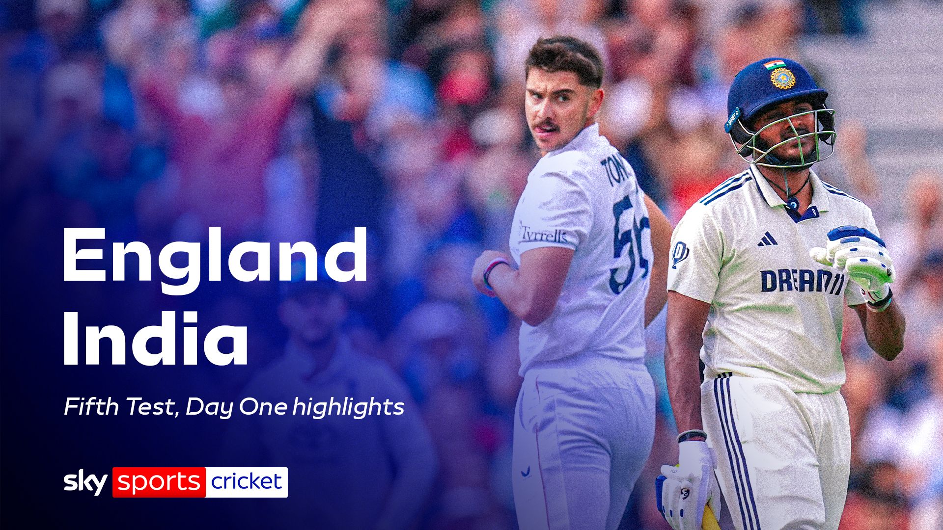 Highlights: Atkinson shines for England on eventful day at rainy Oval