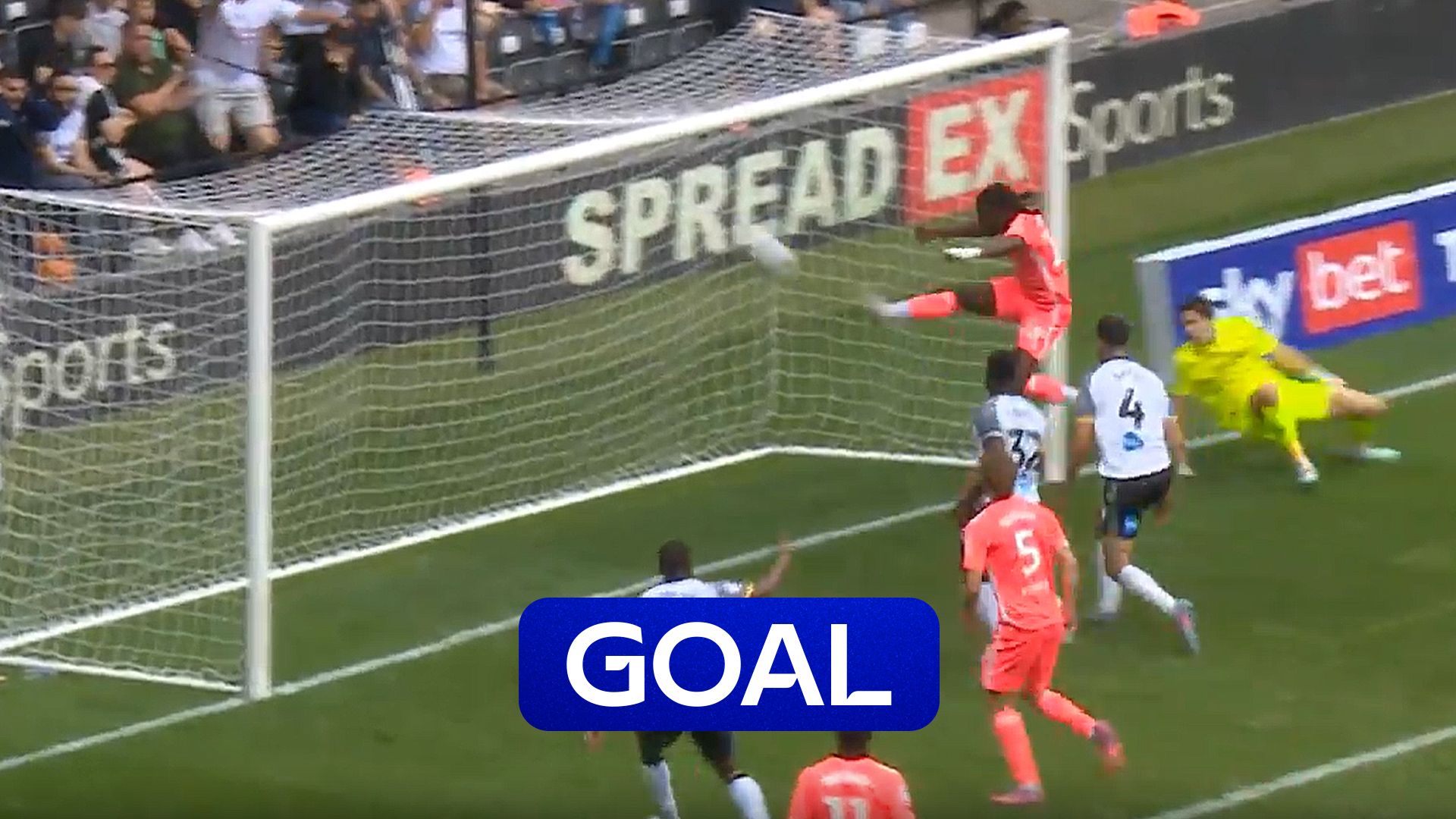 Coventry level again with Thomas-Asante tap in off crossbar
