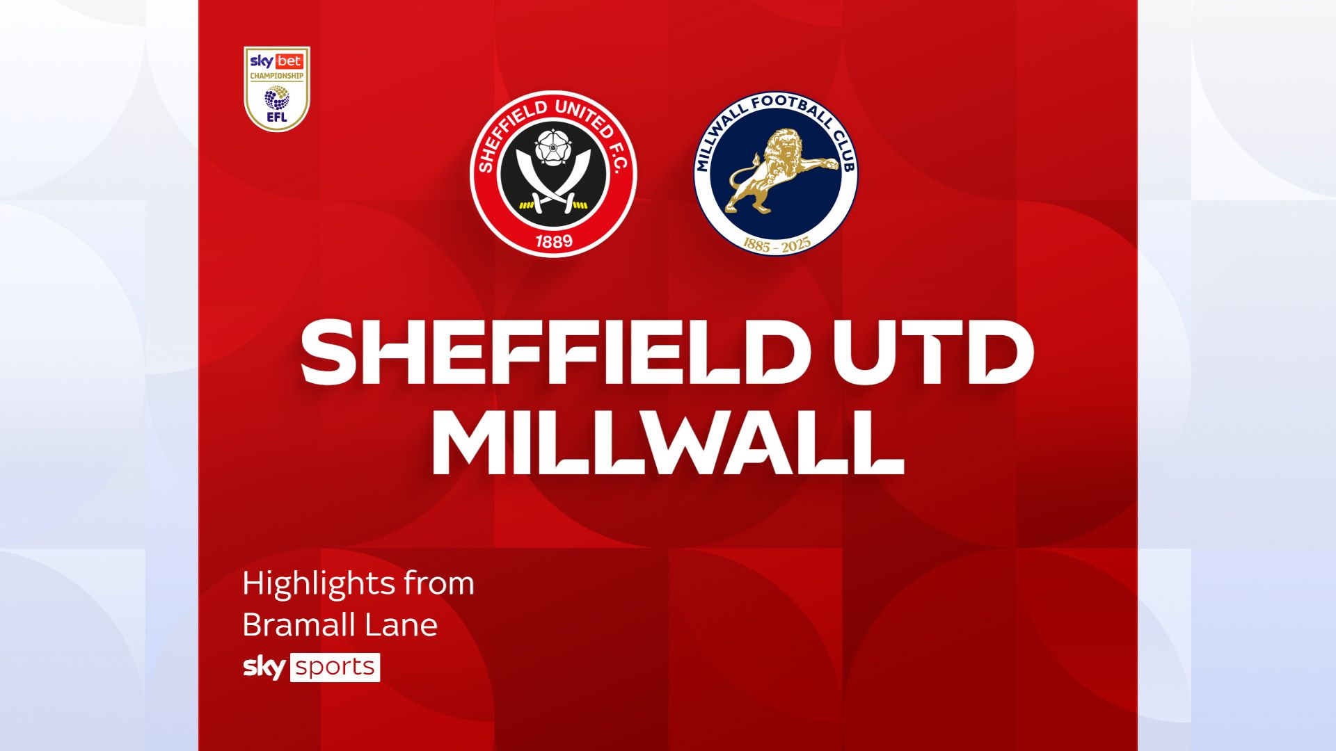 Sheffield United 0-1 Millwall 