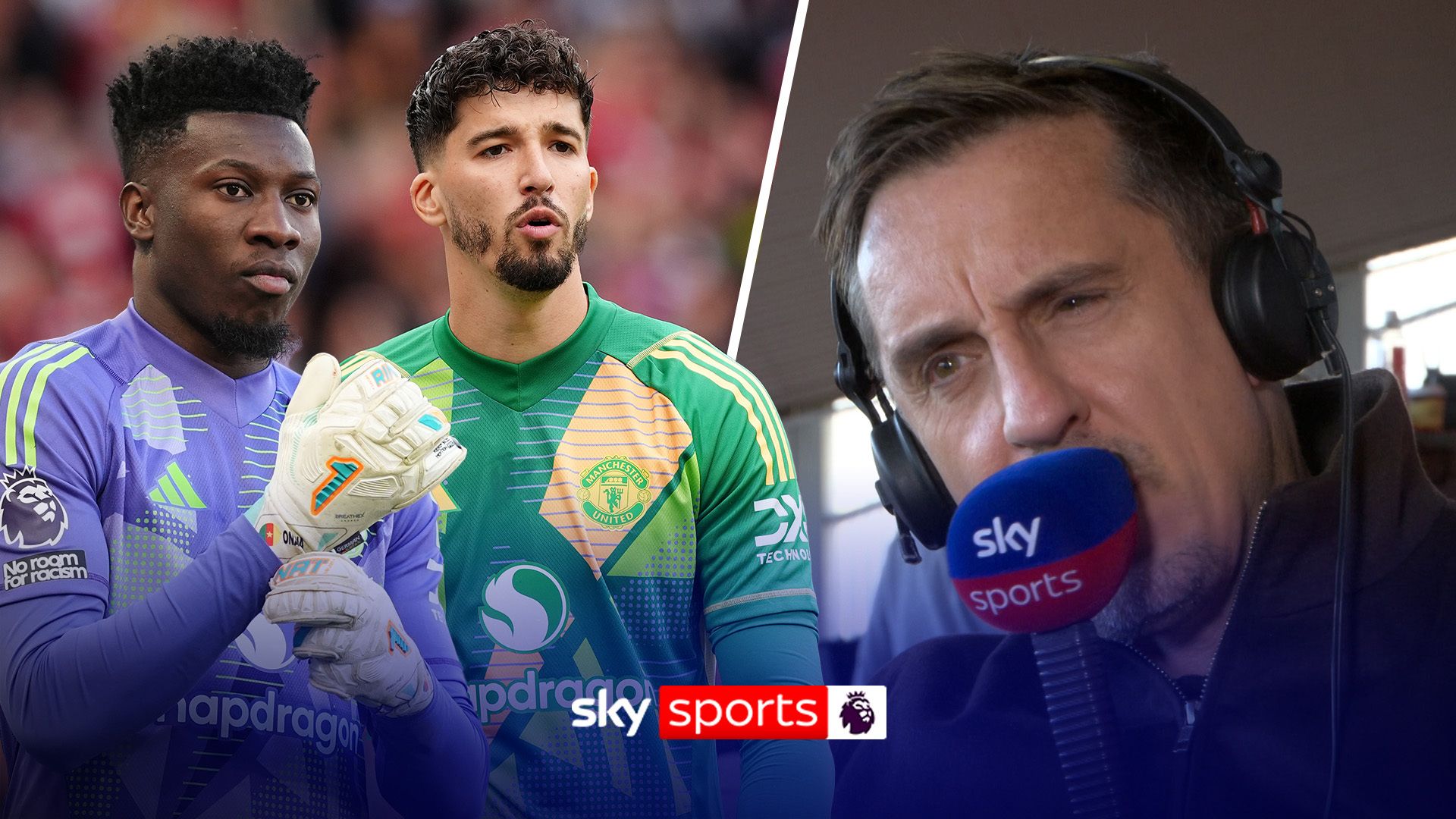 'Every United fan thinks it!'| Nev calls for Man Utd to address keeper situation urgently
