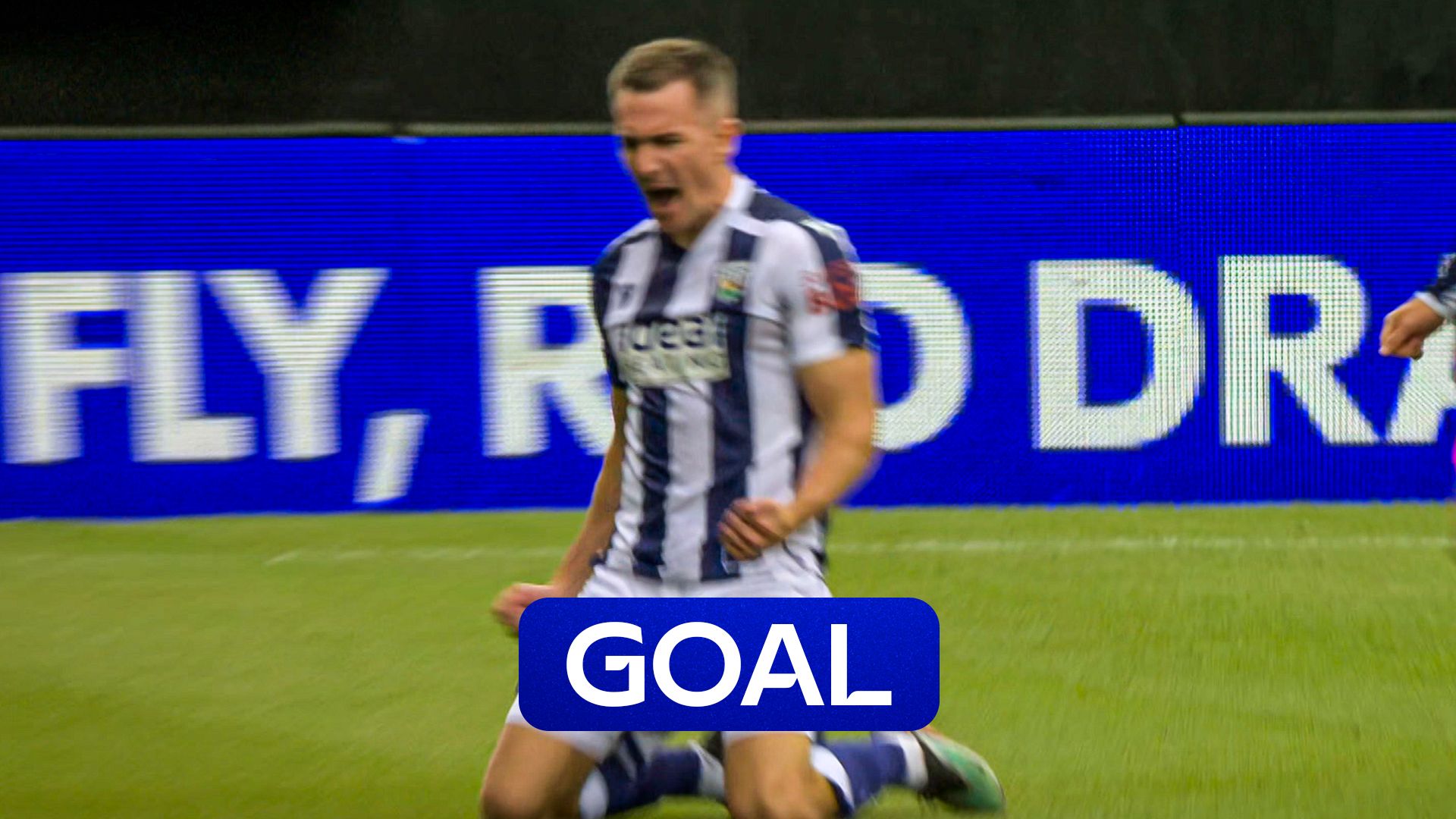 Instant impact! Wallace smashes West Brom into the lead