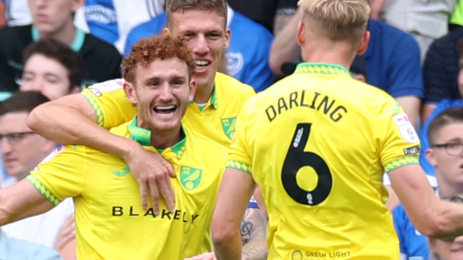 Norwich off the mark under Manning as Sargent nets in win at Portsmouth