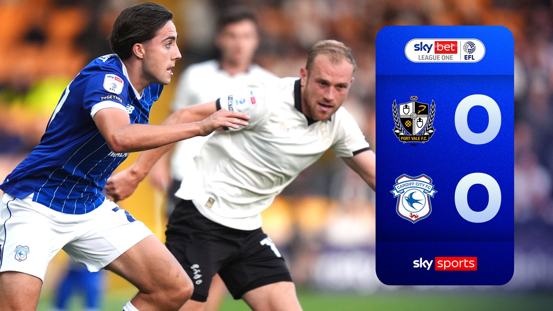 Port Vale 0-0 Cardiff City