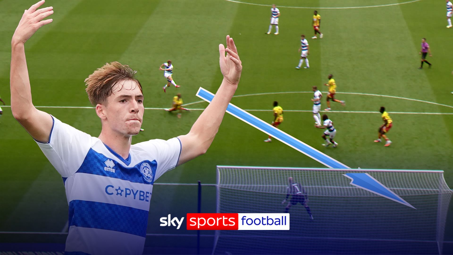 What a hit! | QPR's Morgan with goal of the day contender