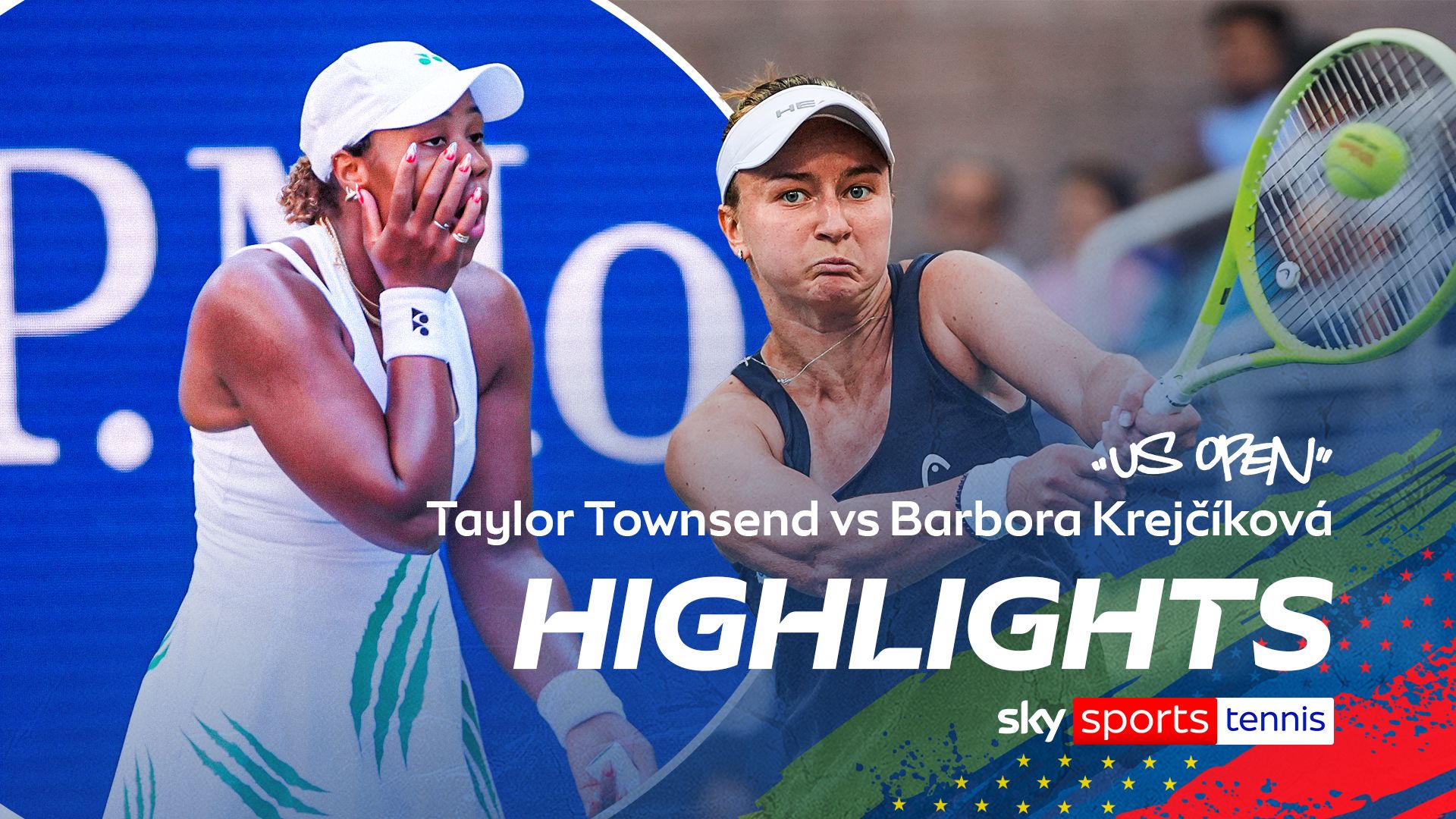 Tie-break drama! | Krejcikova edges past Townsend in nail-biting thriller!