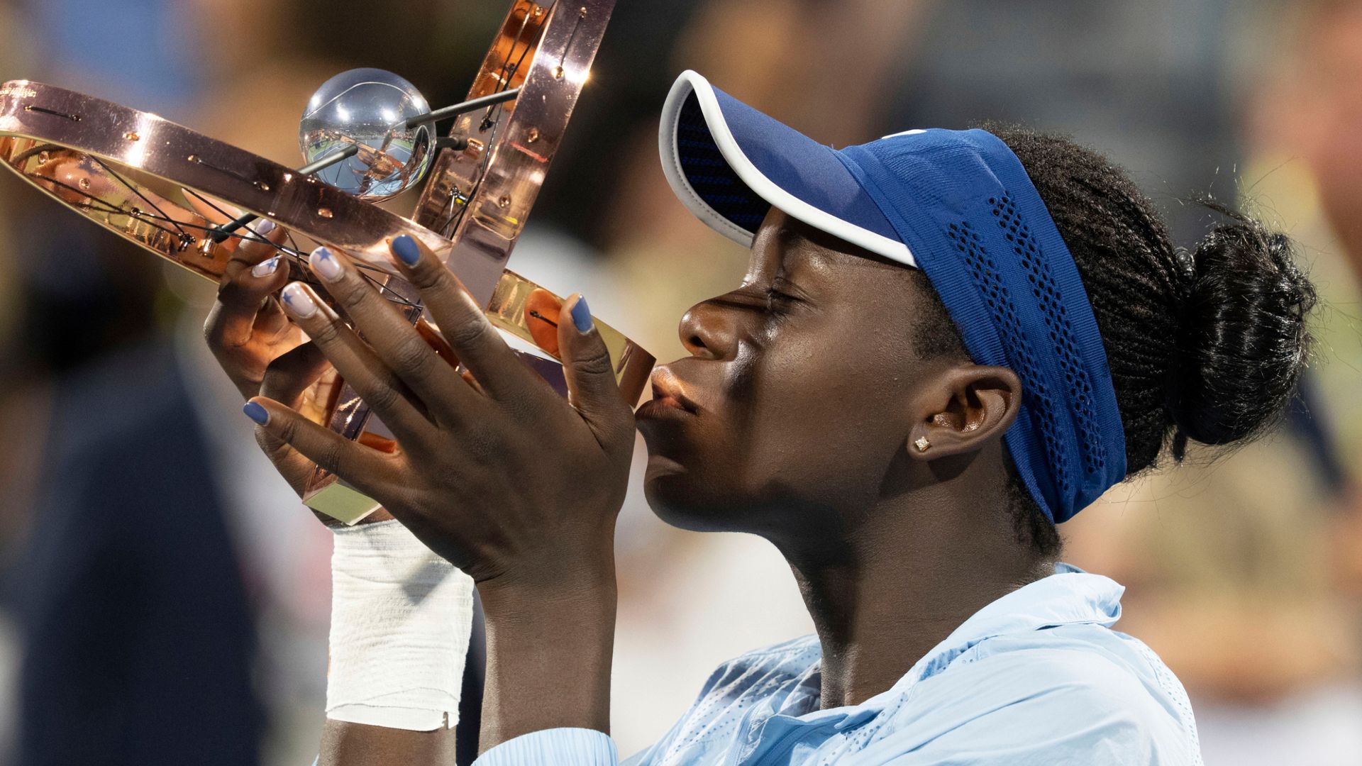 Teen star Mboko beats Osaka to clinch 'dream' Canadian Open title