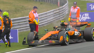 Lando Norris is out of the Dutch Grand Prix