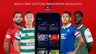 Watch Scottish Premiership highlights on the Sky Sports app