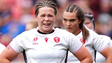 Wales suffered a heavy 42-0 defeat to Canada at the Women's Rugby World Cup
