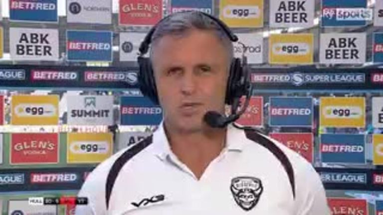 Salford Red Devils head coach Paul Rowley admitted it is a 'tough' situation at the club as their financial crisis deepens, speaking after their loss to Hull FC.