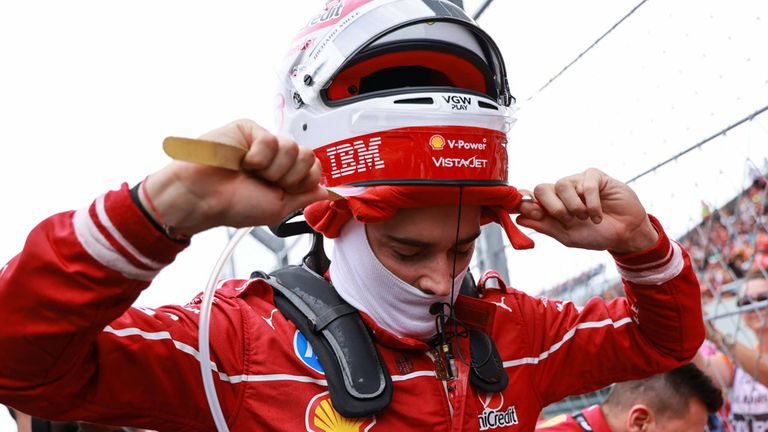 Charles Leclerc fällt beim GP von Ungarn von Startplatz eins auf P4 zurück. 