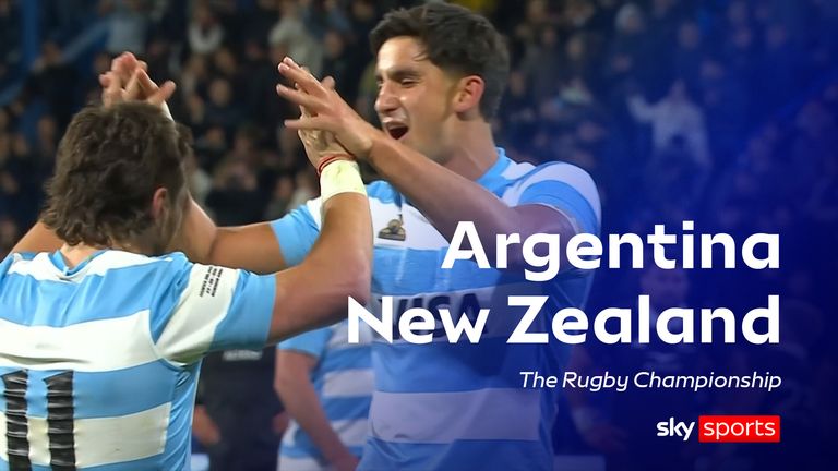 Highlights from the Rugby Championship clash between Argentina and New Zealand - a damaging defeat for the All Blacks