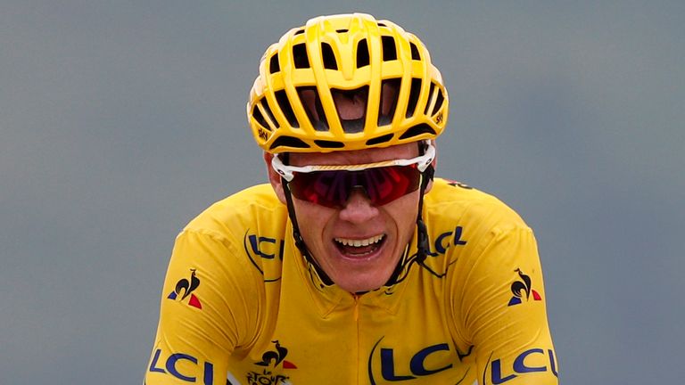 Froome won the Tour de France four times in a five-year period from 2013 