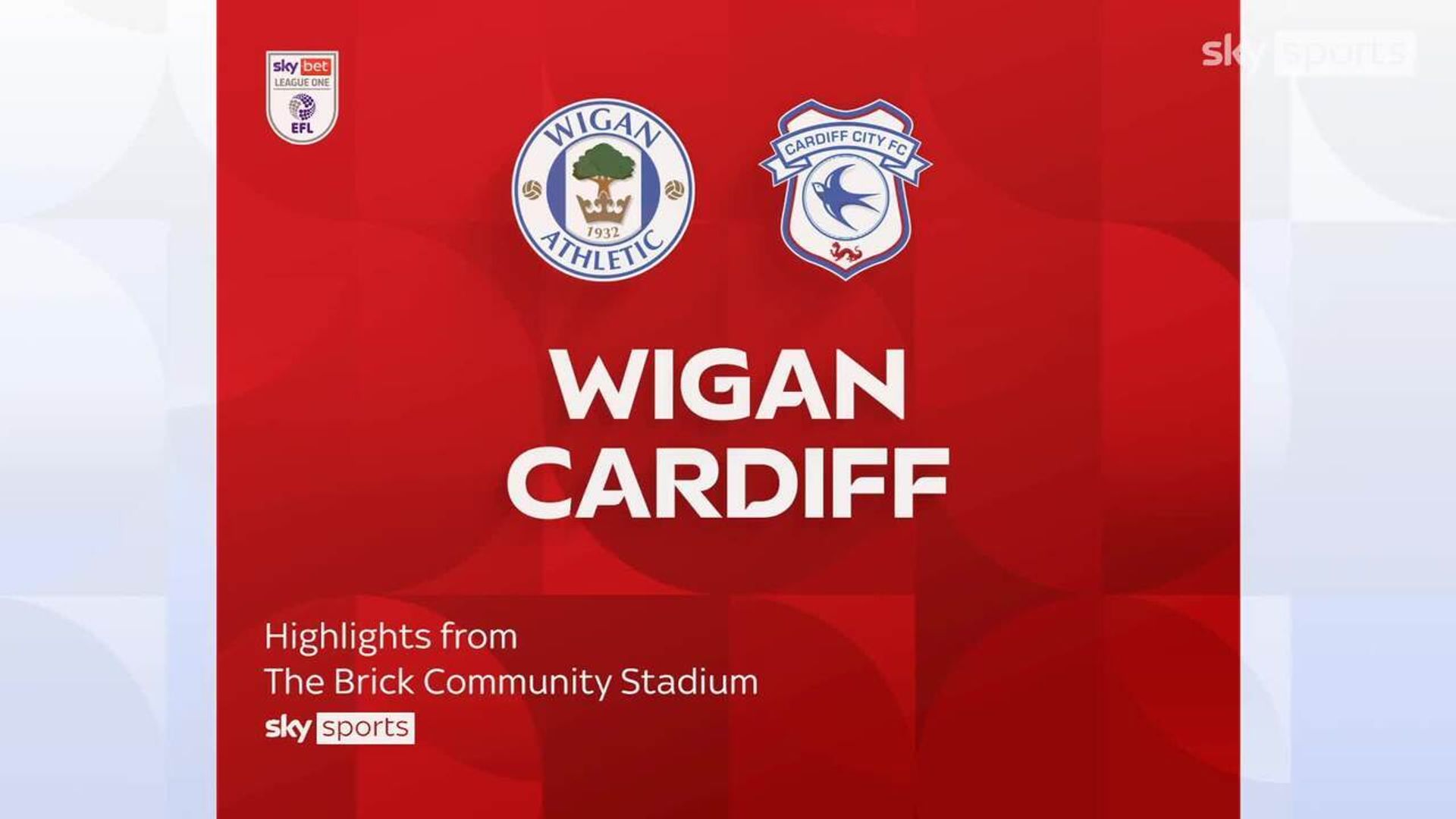 Wigan 0-2 Cardiff