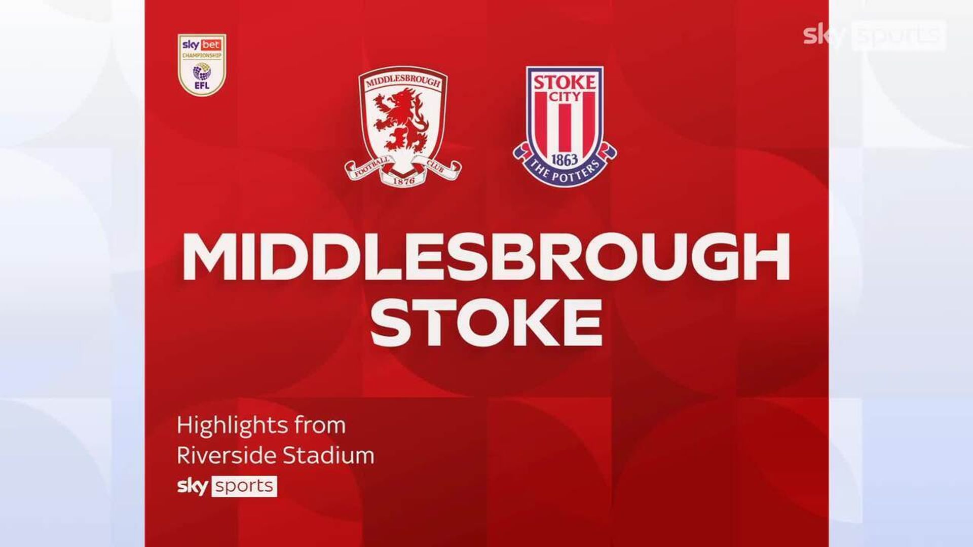 Middlesbrough 0-0 Stoke