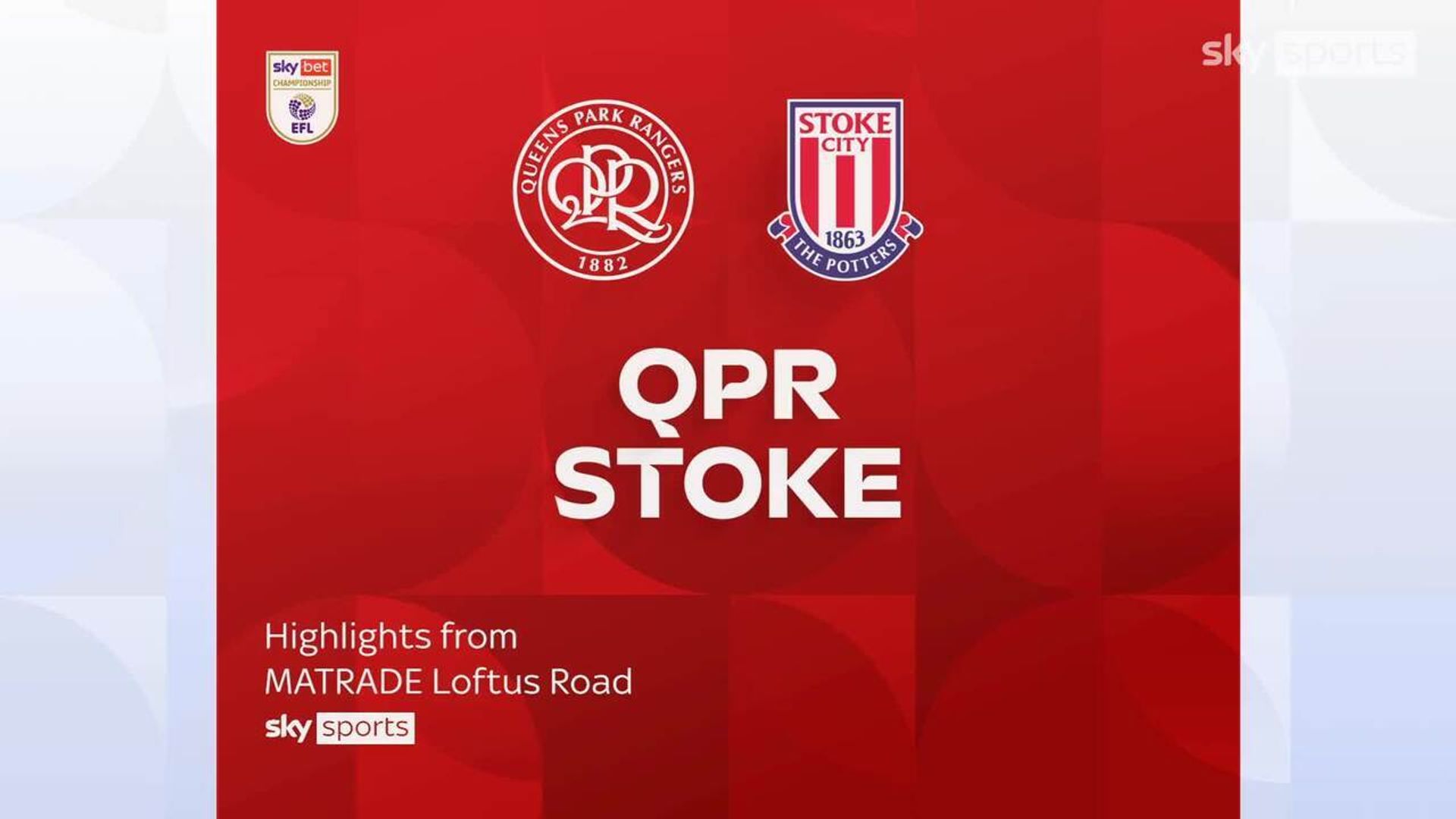 QPR 1-0 Stoke