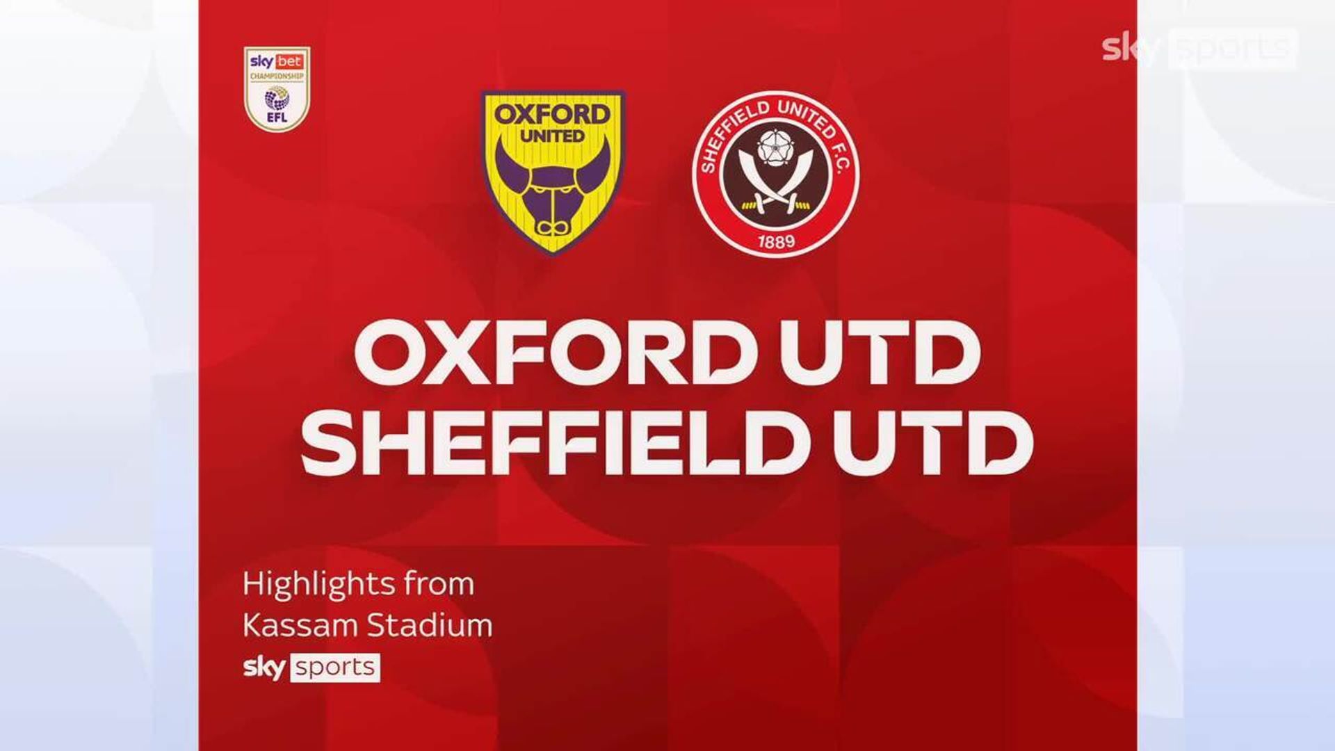 Oxford 0-1 Sheffield Utd