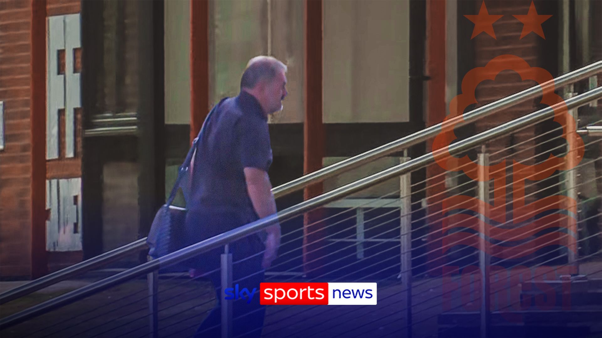 Look who's back! | Ange arrives at Forest to take on head coach role