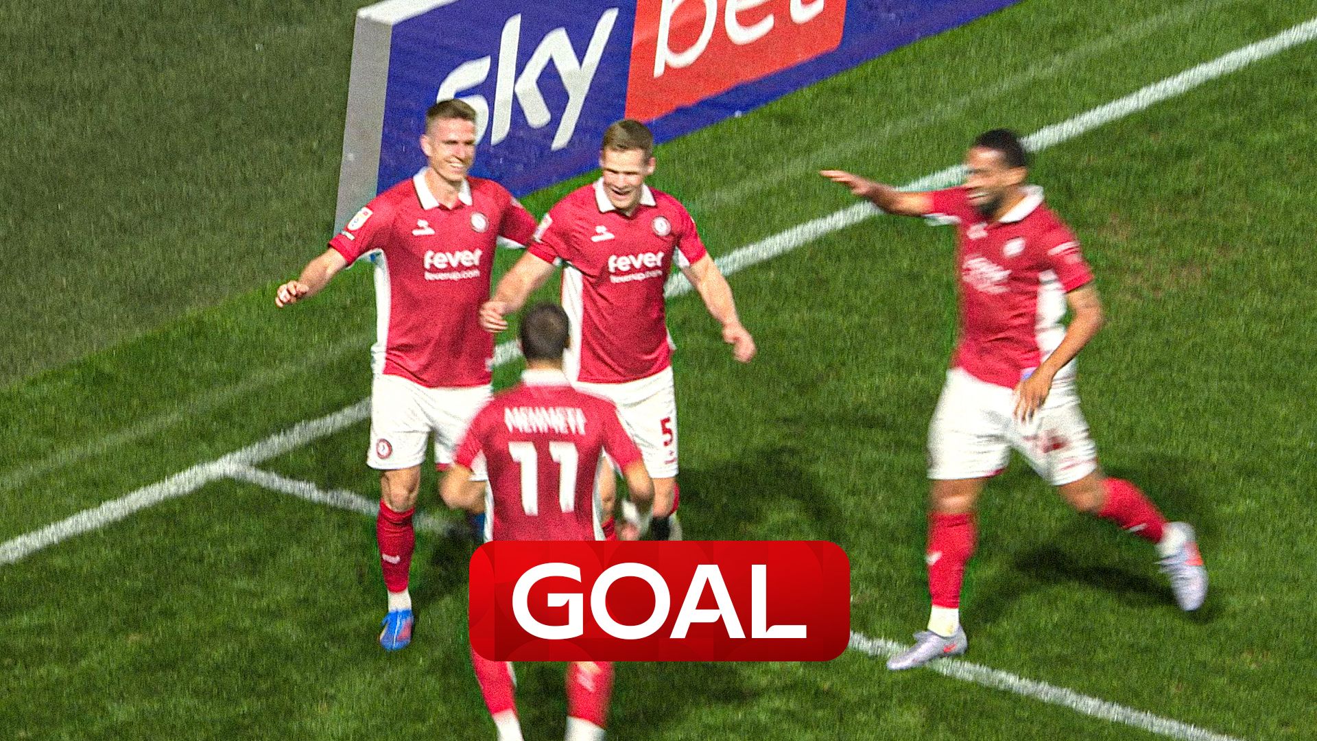 ‘Palmer has no chance!’ | Atkinson heads home to give Bristol City the lead