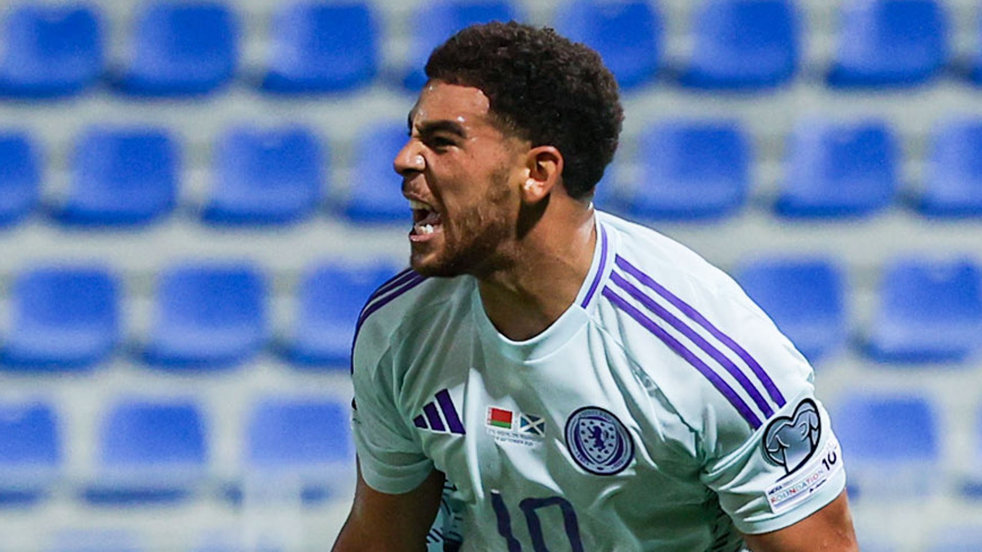 Adams earns Scotland crucial World Cup qualifying win against Belarus