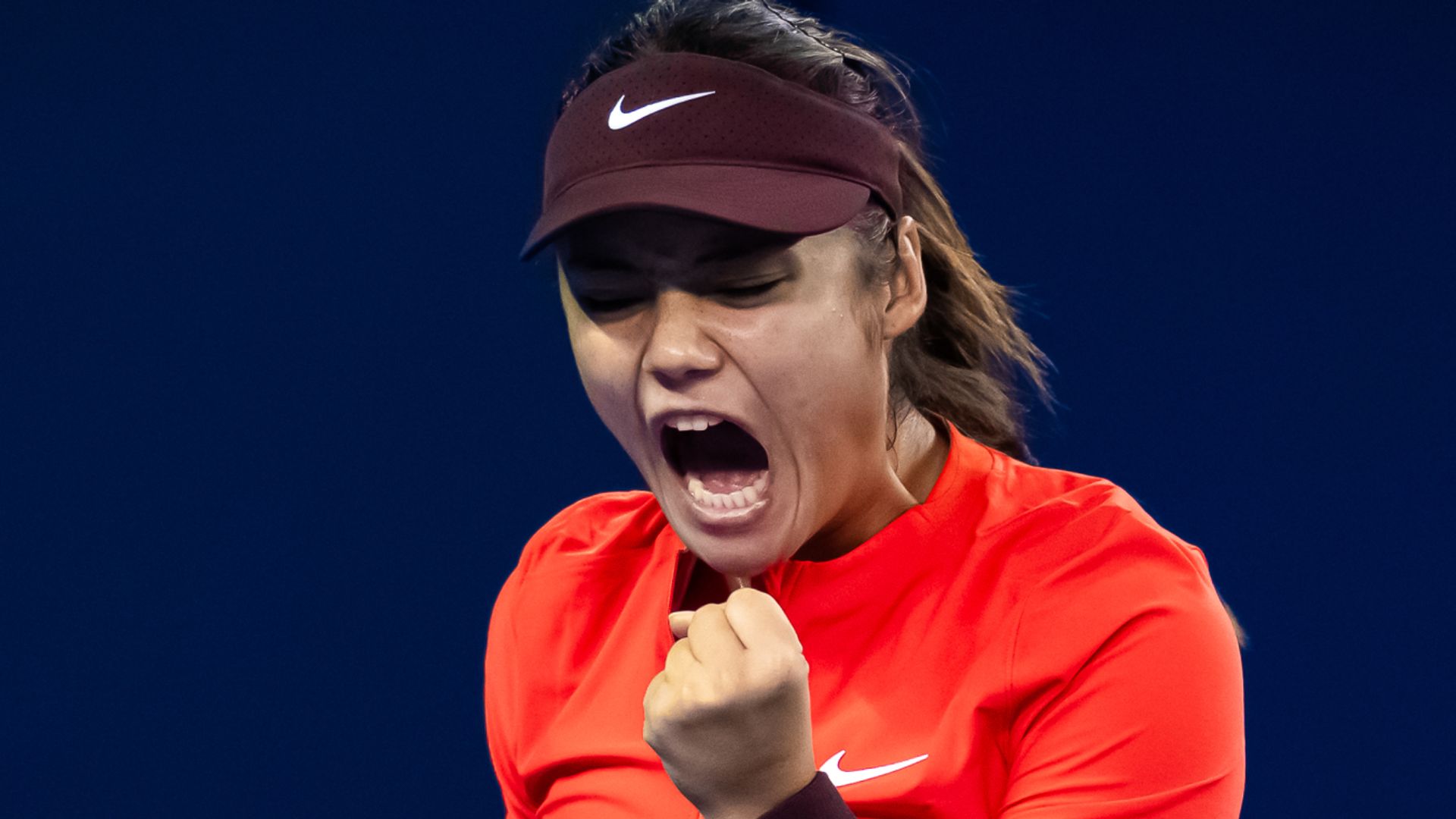 Raducanu claims first victory in China to ease into third round