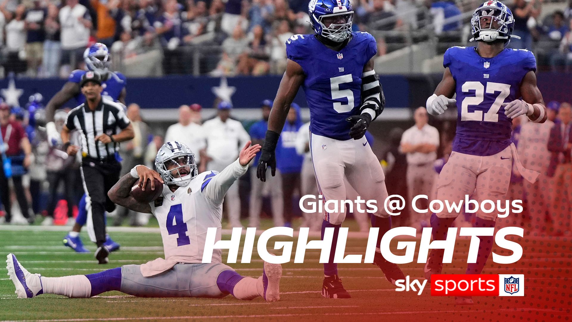 A 77-point THRILLER in Dallas! | Cowboys edge past Giants in OT epic!