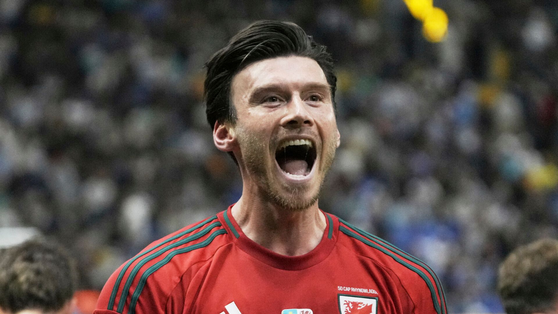 Wales top group after Moore goal secures nervy win in Kazakhstan
