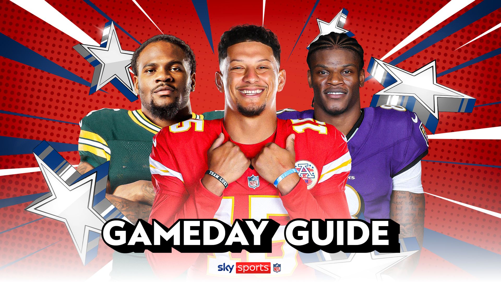 NFL gameday guide: Mahomes vs Jackson and awkward reunions