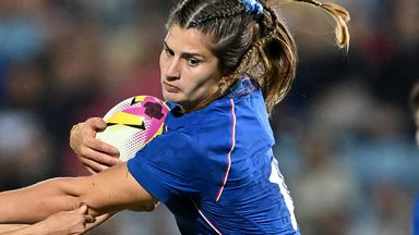 France's Axelle Berthoumieu was cited on a charge of biting