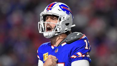 Buffalo Bills quarterback Josh Allen 