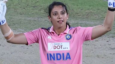 Smriti Mandhana recently struck a 50-ball hundred against Australia and will be key in India's pursuit of a first World Cup title