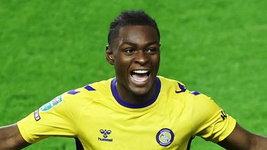 Wycombe's Donnel McNeilly scored their second at Wigan