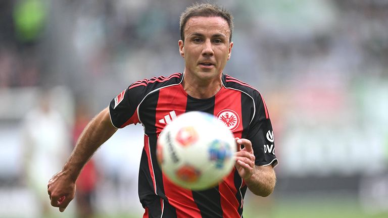 Mario Götze steht seit Sommer 2022 bei Eintracht Frankfurt unter Vertrag.