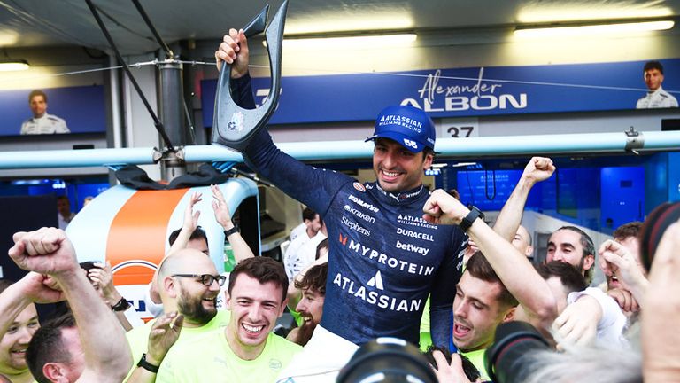 Carlos Sainz fährt seit dieser Saison für Williams.