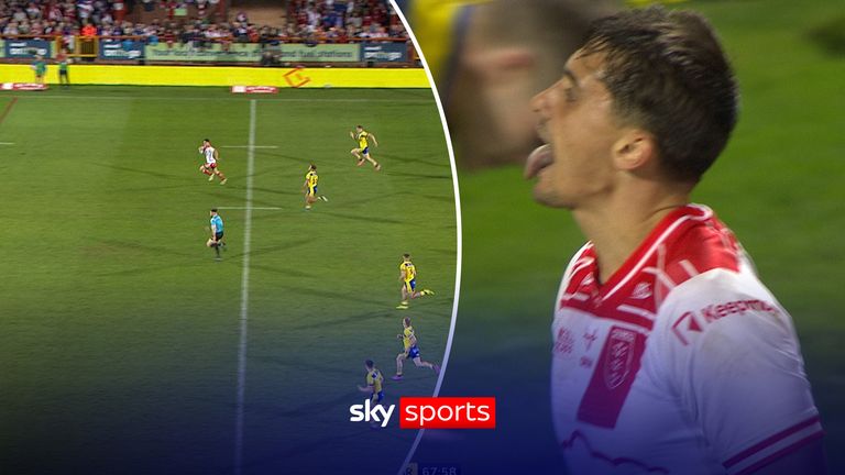 Craven Park also erupted as Arthur Mourgue avoided three tackles to run the length of the field to restore Hull KR's lead