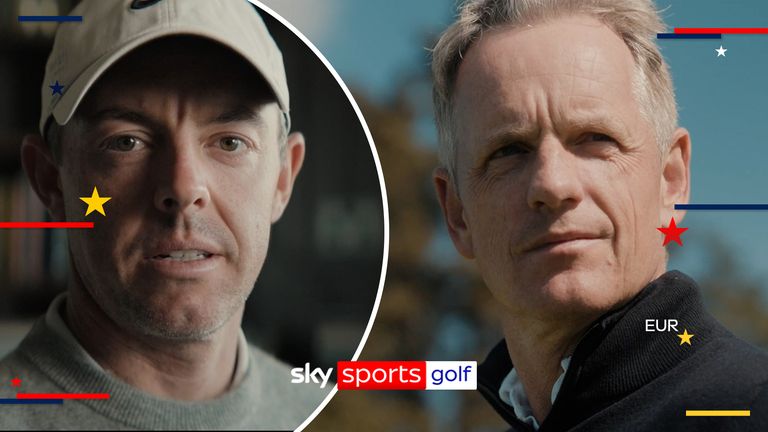 Luke Donald has been involved in making a motivational video - Our Time, Our Place - to inspire Team Europe ahead of the Ryder Cup at Bethpage Black