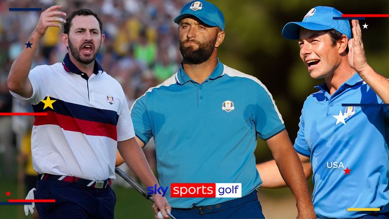 Watch a selection of the best shots from the 2023 Ryder Cup at Marco Simone Golf and Country Club in Rome