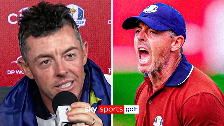 Rory McIlroy on being able to hit back at Bethpage Black crowd with brilliant shot at the Ryder Cup after triumph in New York