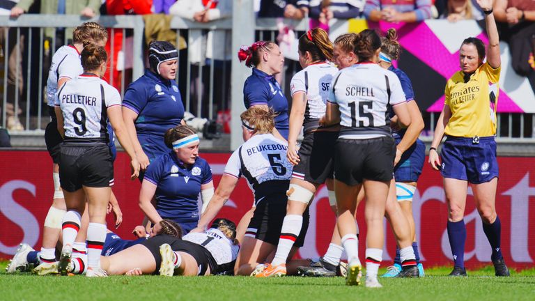 McKinley Hunt in Canada records an experience against Scotland
