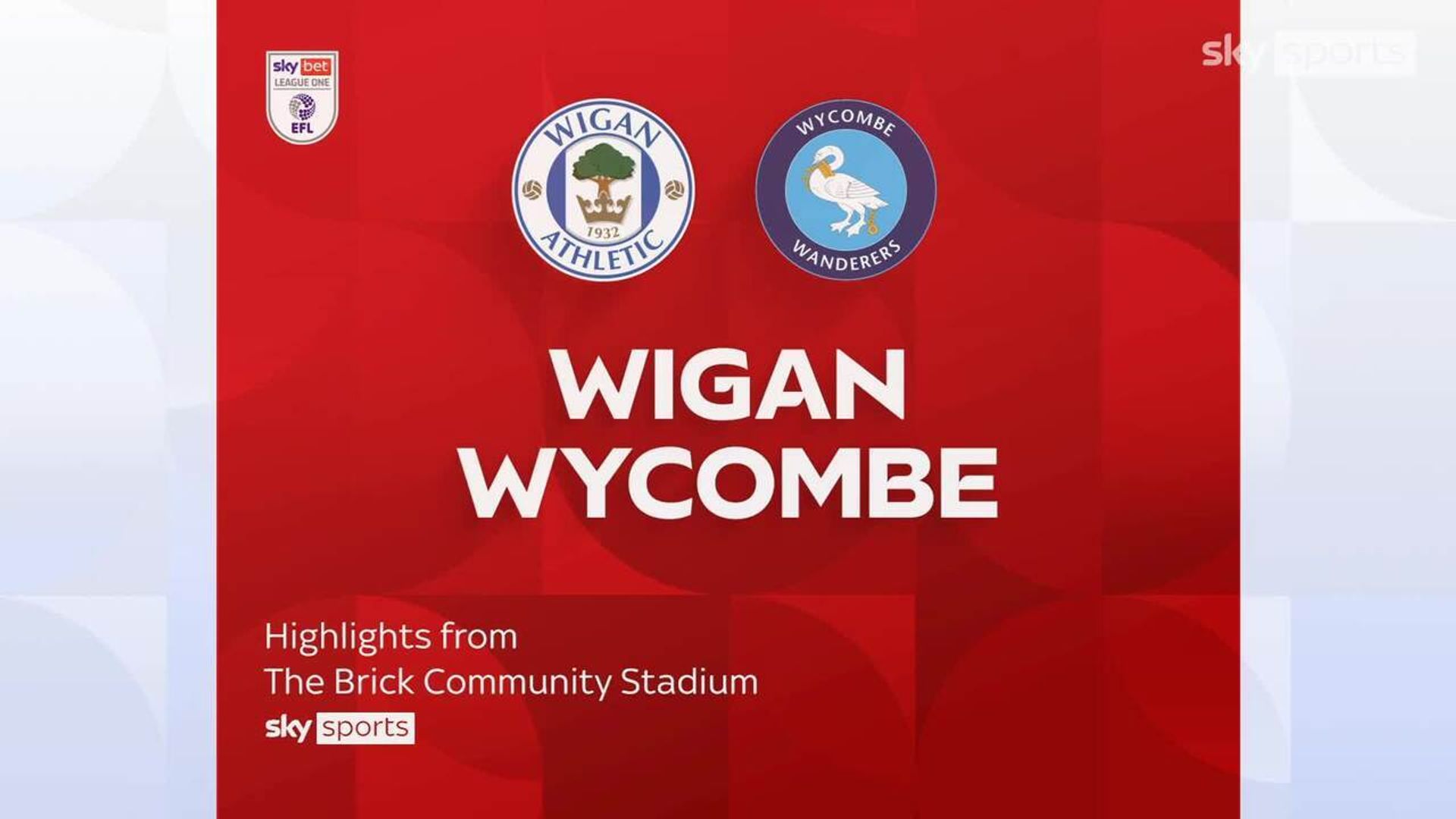 Wigan 0-1 Wycombe