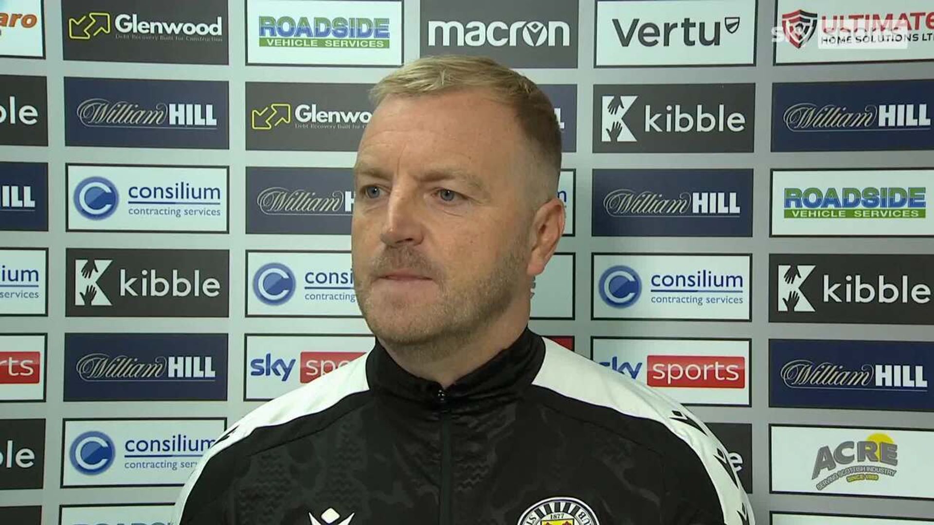 St Mirren's Kerr 'baffled' by decision in draw with Hearts