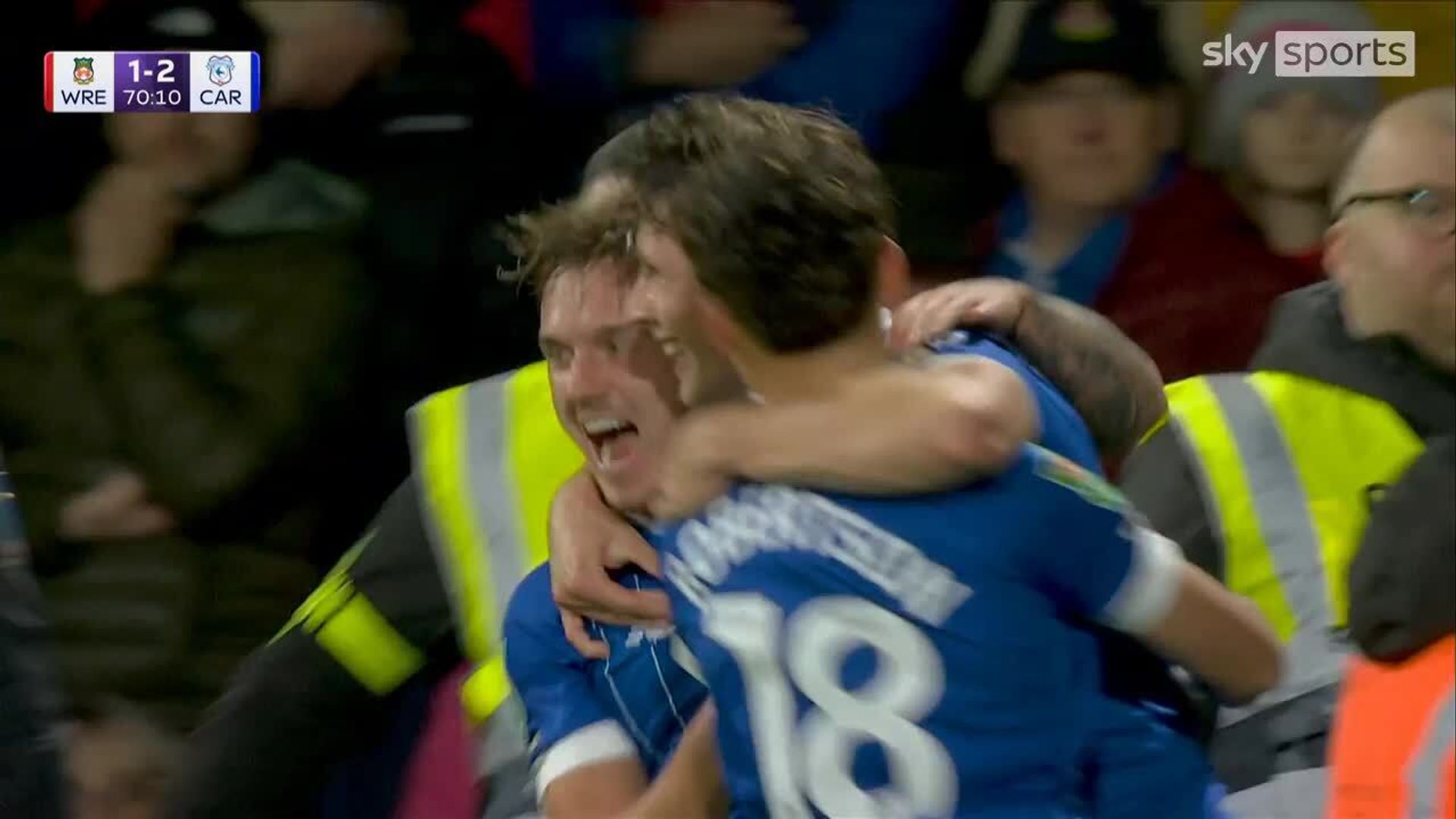 'This means so much!' - Fish scores first Cardiff goal to retake lead over Wrexham!