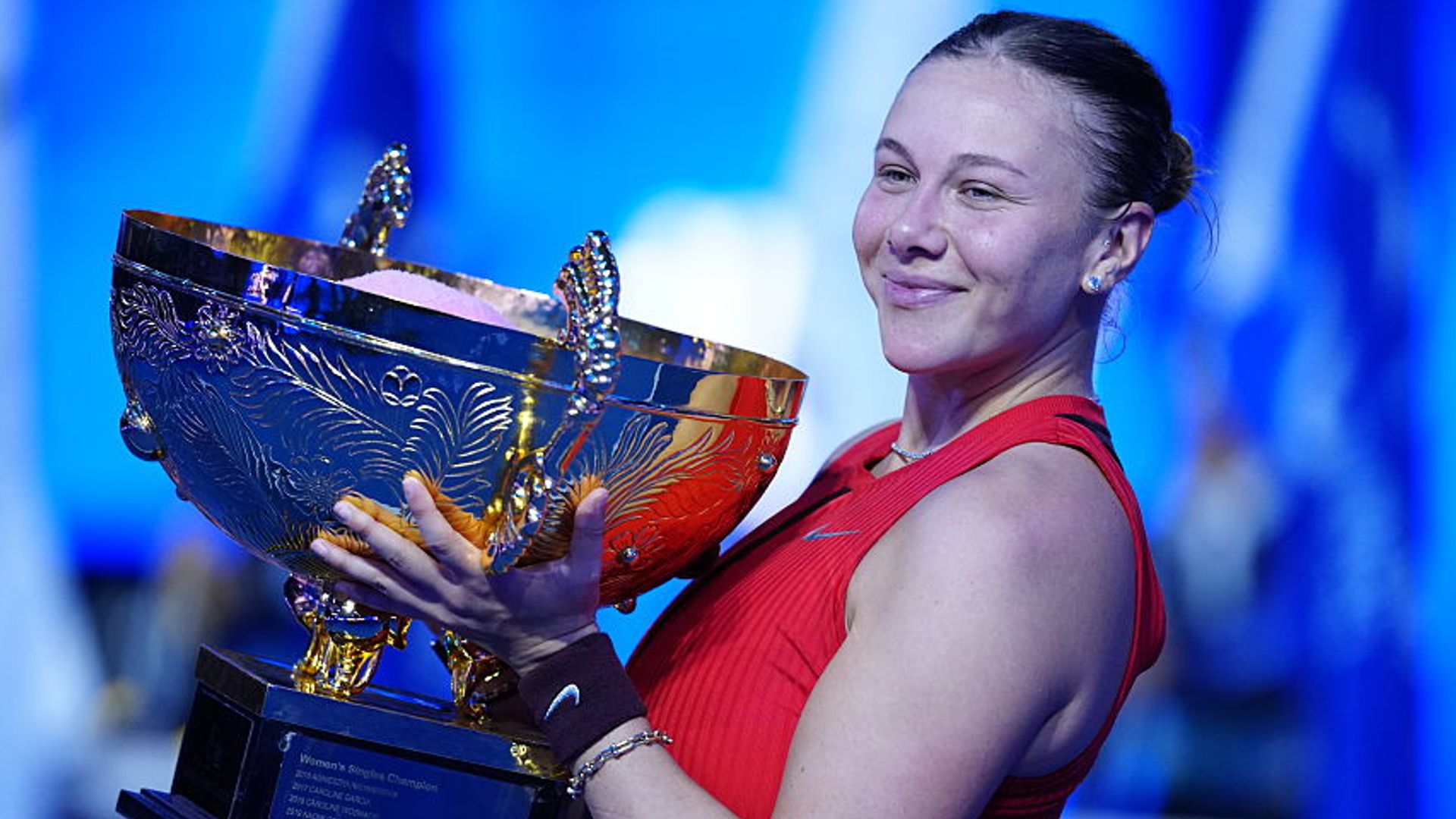 Anisimova blasts her way to China Open title after Grand Slam heartbreak