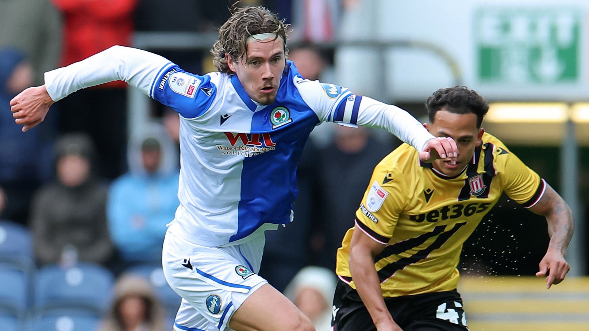 Blackburn battle back to hold Stoke