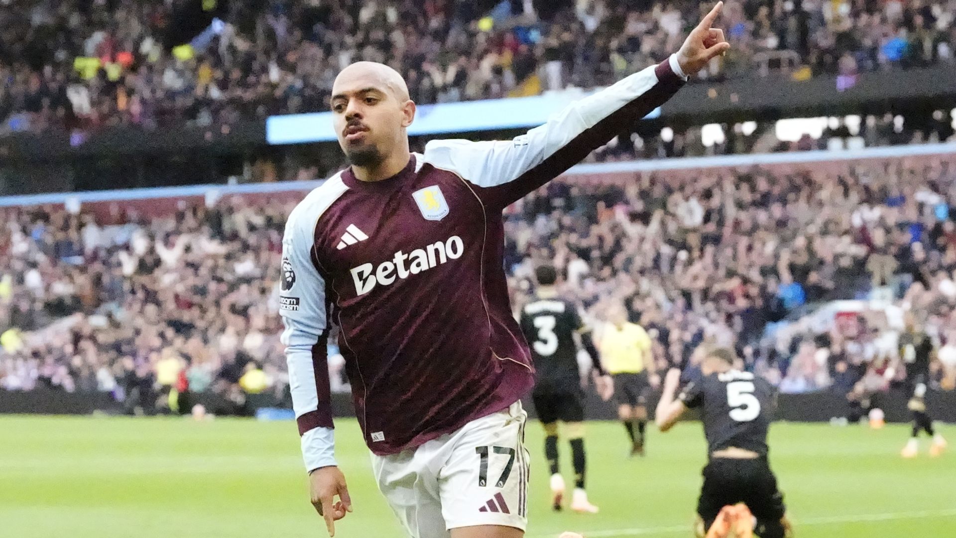 Malen nets double as Aston Villa beat Burnley