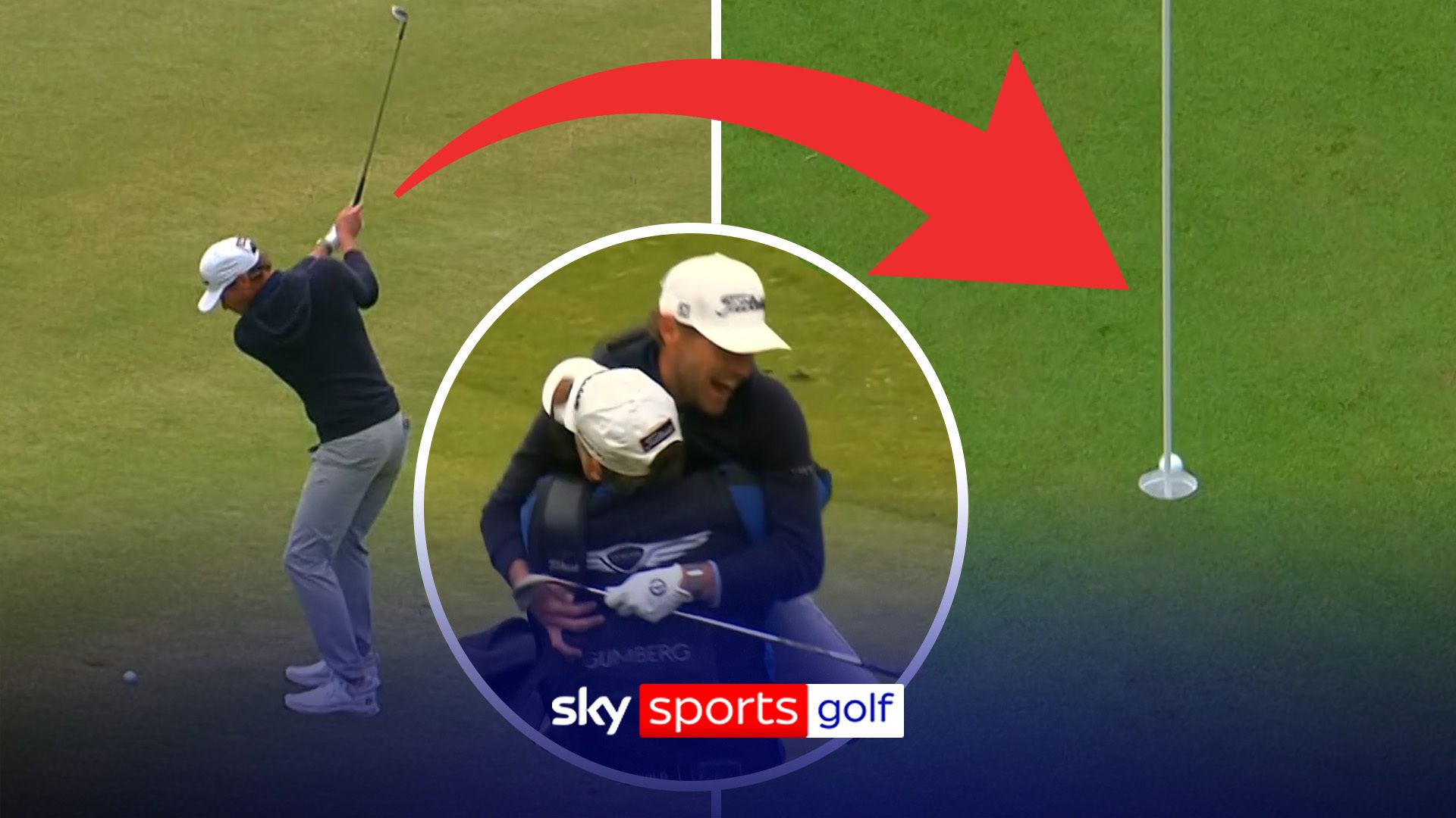'Can you believe that?!' | Gumberg holes OUTRAGEOUS eagle to keep tour card