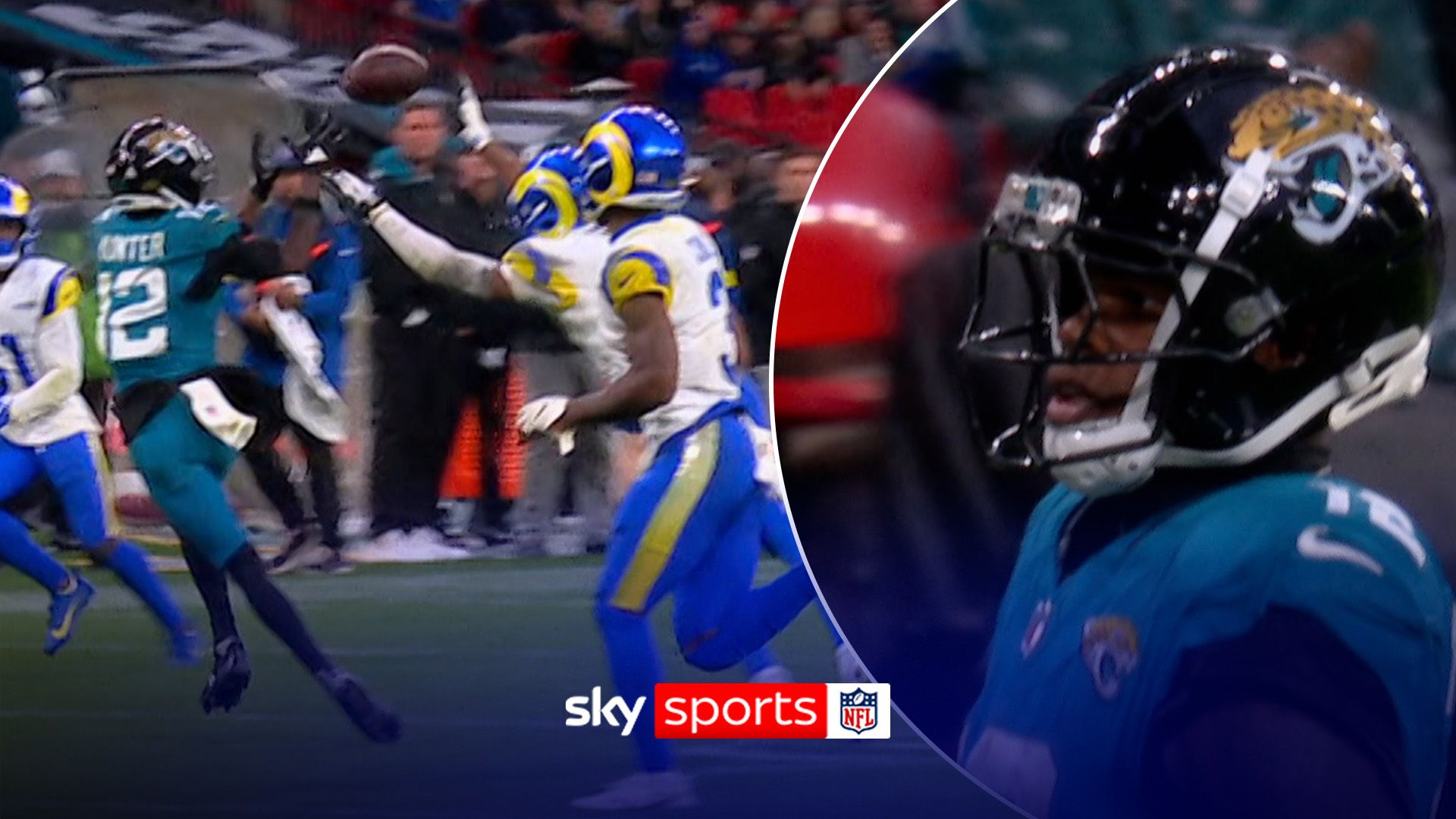 Travis Hunter scores FIRST NFL touchdown!