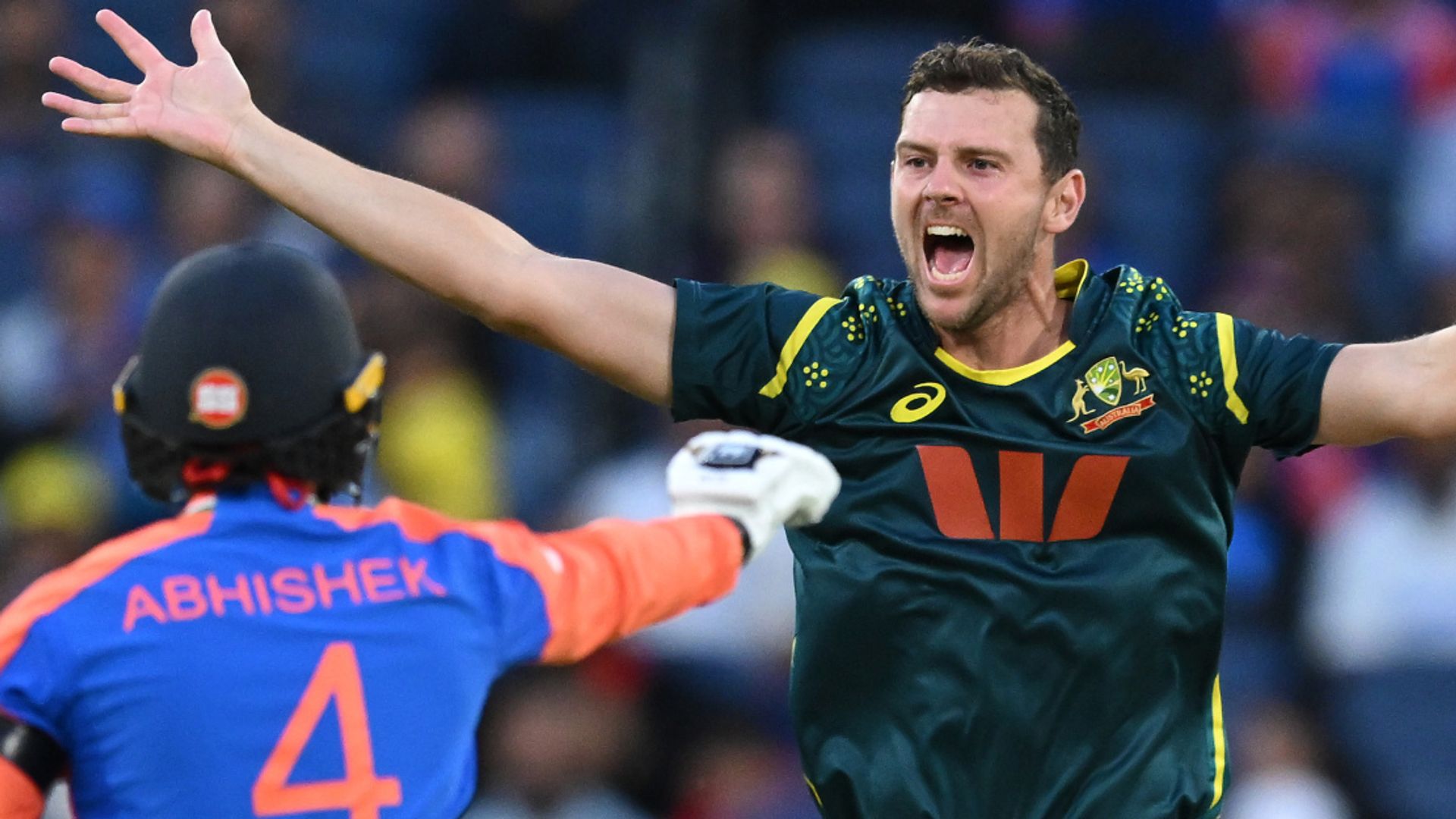 Hazlewood 'ready to go' for Ashes after inspiring T20I win over India