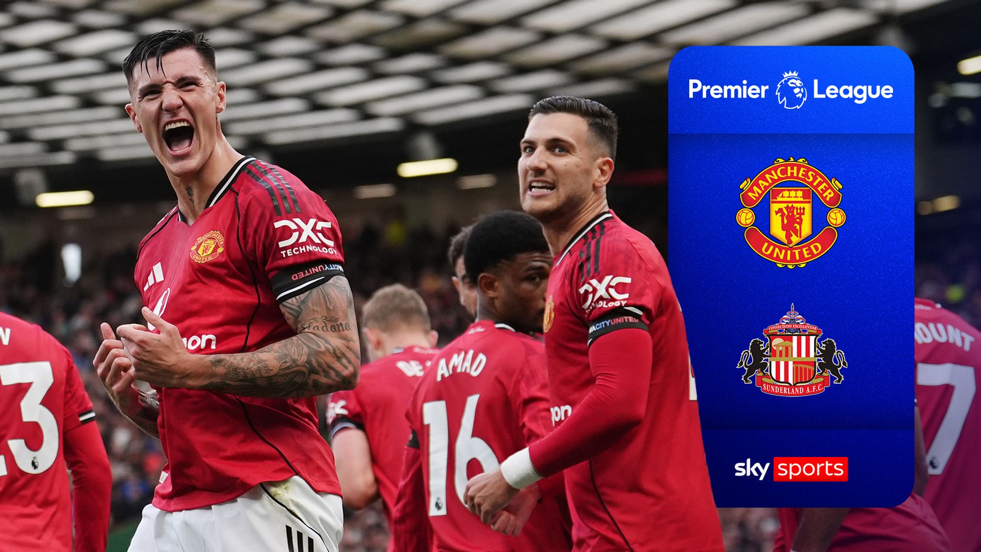 Sesko scores first Old Trafford goal in huge win for Amorim