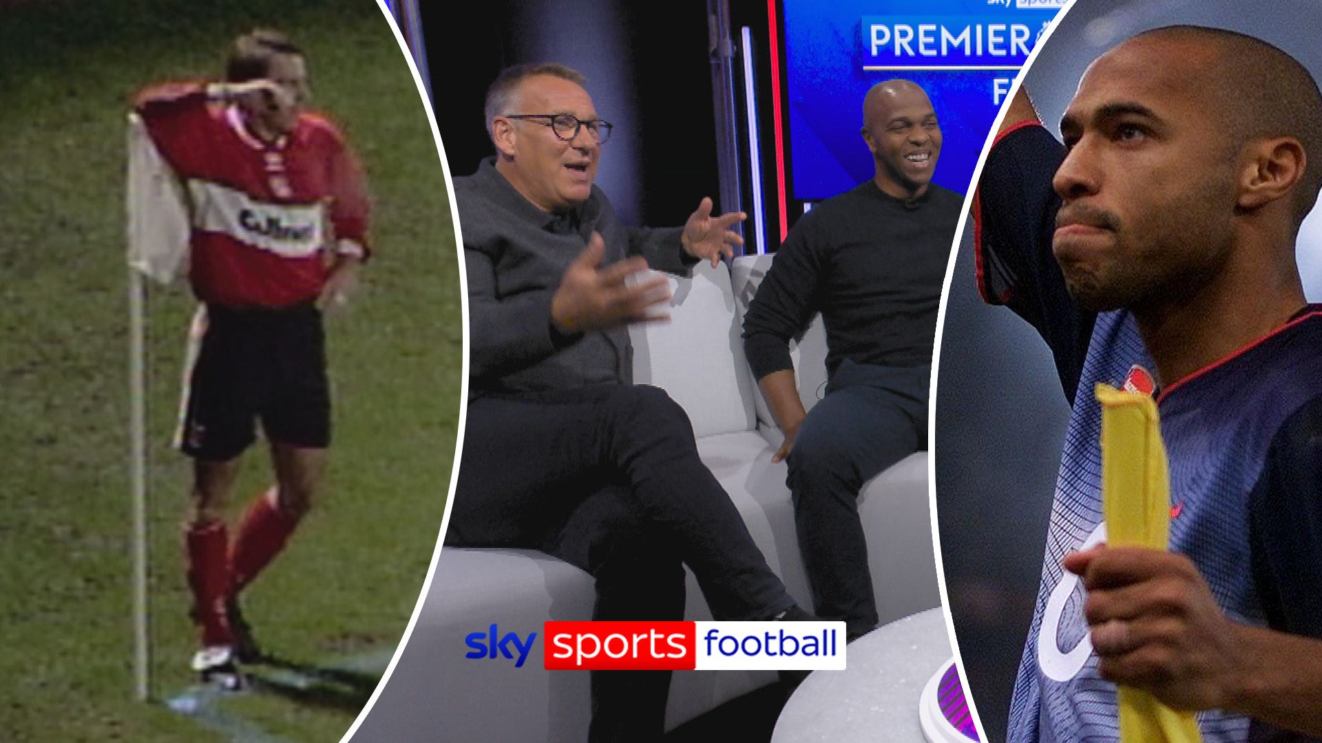 'Thierry Henry took that off you didn't he?!' Merse reacts to Boro strike and celebration